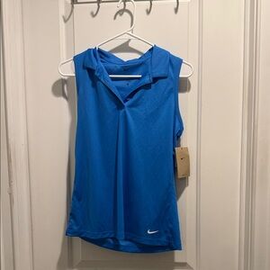 NWT Nike Women's Blue Dri-fit Tank Top